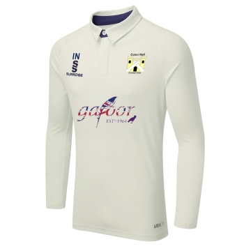 Coton Hall CC - Ergo Long Sleeve Navy Trim Shirt