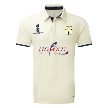 Coton Hall CC - Ergo Short Sleeve Navy Trim Shirt